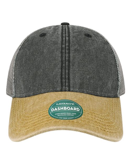 LEGACY DTA Dashboard Trucker Cap - Black/ Camel/ Grey