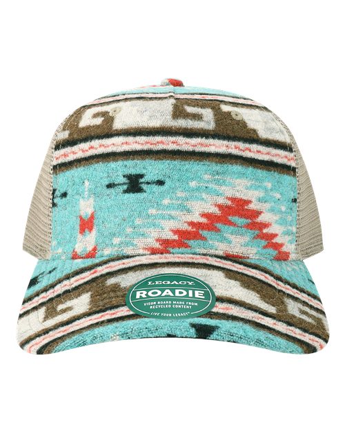 Load image into Gallery viewer, LEGACY ROADIE Five-Panel Adjustable Cap - Aztec
