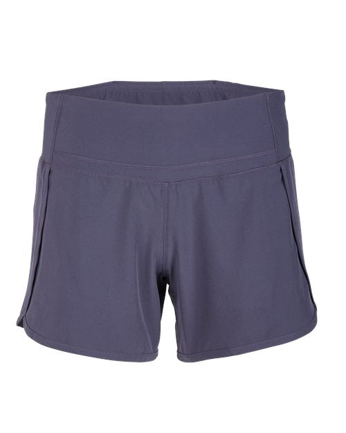 Load image into Gallery viewer, Boxercraft BW6103 Women's Stretch Woven Lined Shorts - Mystic

