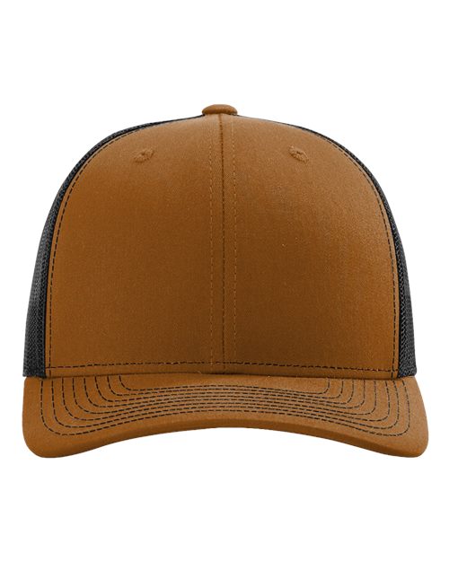 Richardson 112 Snapback Trucker Cap - Carmel/ Black