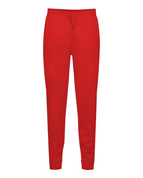 Badger 1216 Women’s Sport Athletic Fleece Joggers - Red