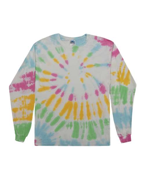 Load image into Gallery viewer, Colortone 2000 Unisex Tie-Dyed Long Sleeve T-Shirt - Yosemite

