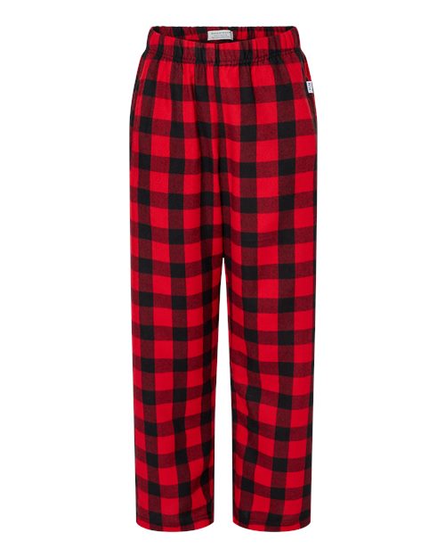Load image into Gallery viewer, Boxercraft BY6624 Youth Flannel Pants - Red/ Black Buffalo
