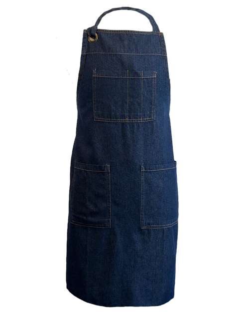 Load image into Gallery viewer, 5-Pocket Recycled Cotton Denim Apron
