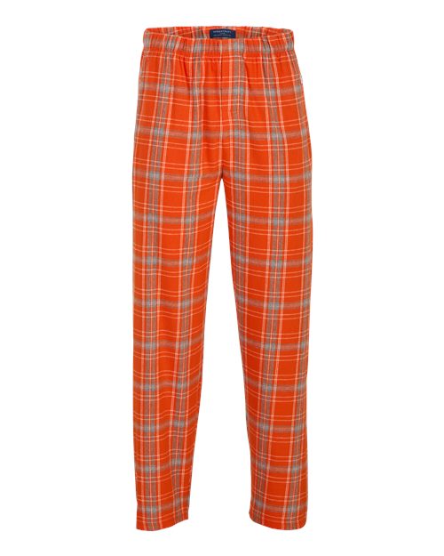 Load image into Gallery viewer, Boxercraft BM6624 Men's Harley Flannel Pants - Burnt Orange Kingston Plaid

