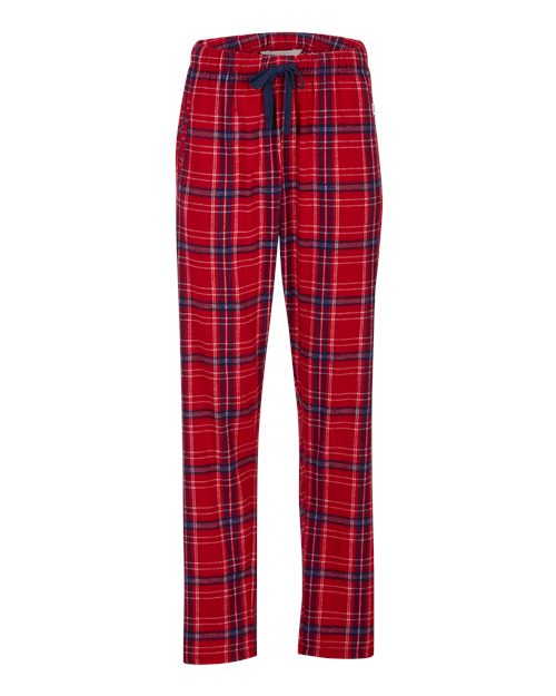 Load image into Gallery viewer, Boxercraft BW6620 Women's Haley Flannel Pants - Brick Red Kingston

