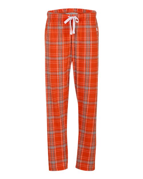 Load image into Gallery viewer, Boxercraft BW6620 Women's Haley Flannel Pants - Burnt Orange Kingston Plaid
