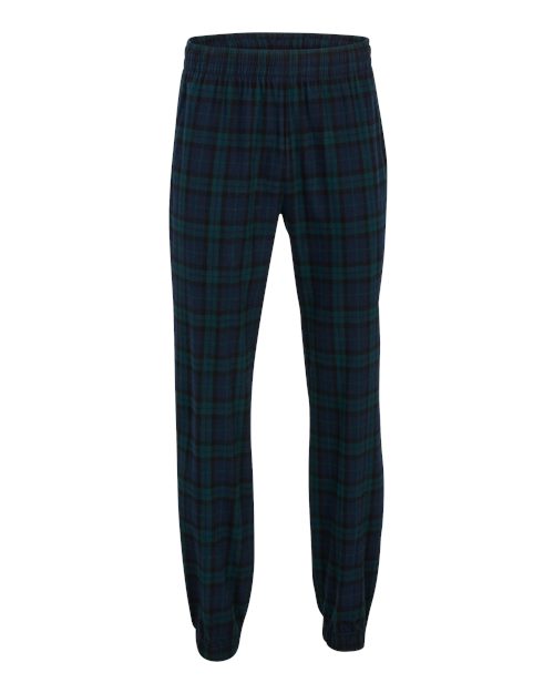 Load image into Gallery viewer, Boxercraft BM6625 Unisex Flannel Joggers - Scottish Tartan Plaid
