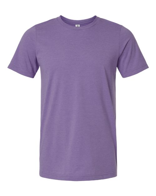 Load image into Gallery viewer, Unisex Combed CVC T-Shirt - Heather Deep Purple
