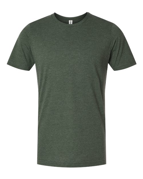 Load image into Gallery viewer, Unisex Combed CVC T-Shirt - Heather Forest
