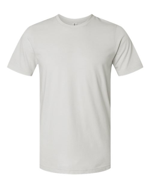 Load image into Gallery viewer, Unisex Combed CVC T-Shirt - Heather Light Silver
