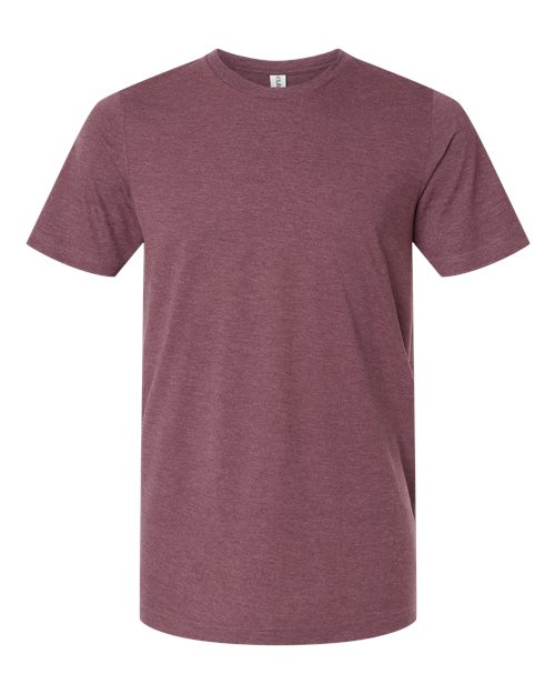 Load image into Gallery viewer, Unisex Combed CVC T-Shirt - Heather Maroon

