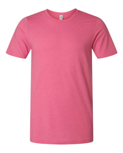 Load image into Gallery viewer, Unisex Combed CVC T-Shirt - Heather Charity Pink
