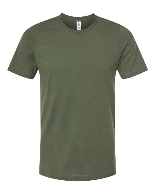 Load image into Gallery viewer, Combed Cotton T-Shirt - Military Green

