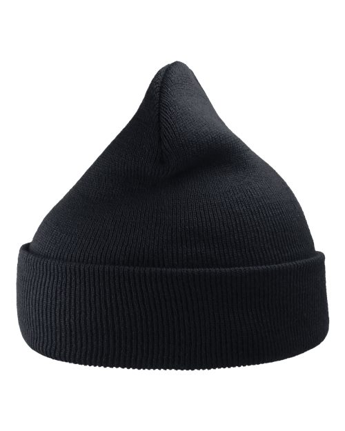 Atlantis Headwear WIND Sustainable 12" Knit Beanie - Navy
