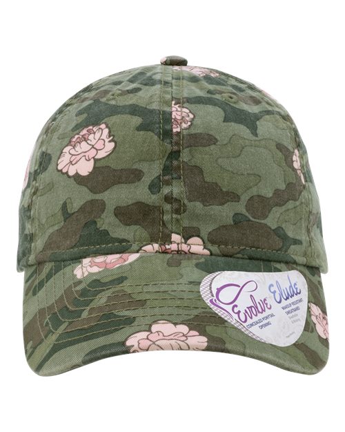 Load image into Gallery viewer, Infinity Her HATTIE Women's Unstructured Fashion Prints Cap - Floral Camo
