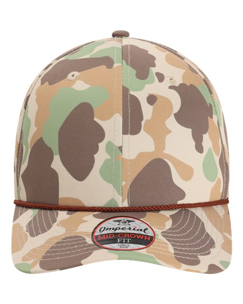 Load image into Gallery viewer, Imperial 5058 The Outtasite Cap - Frog Skin Camo/ Brown
