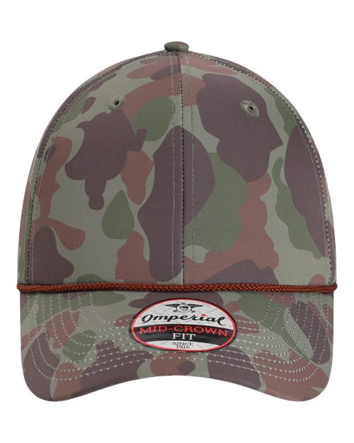 Load image into Gallery viewer, Imperial 5058 The Outtasite Cap - Frog Skin Camo/ Green
