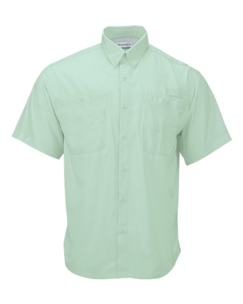 Load image into Gallery viewer, Paragon 700 Men's Hatteras Performance Short Sleeve Fishing Shirt - Mint Green
