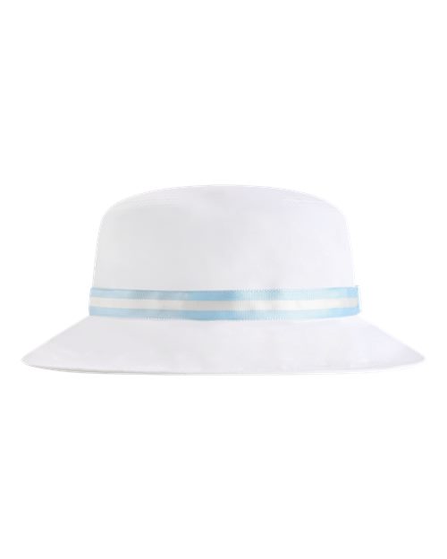 Load image into Gallery viewer, Imperial 1371P The Oxford Performance Bucket Hat - White/ Light Blue
