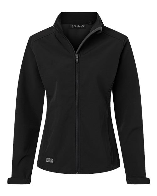 DRI DUCK 9416 Women's Motion Soft Shell Jacket - Black