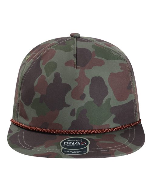Imperial DNA010 The Aloha Rope Cap - Frog Skin Camo/ Green
