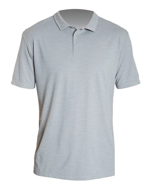 ANETIK MPLPRS0 Men's Low Pro Tech Polo - Alloy Heathered