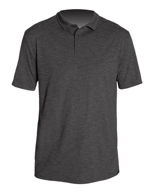 ANETIK MPLPRS0 Men's Low Pro Tech Polo - Charcoal Heathered