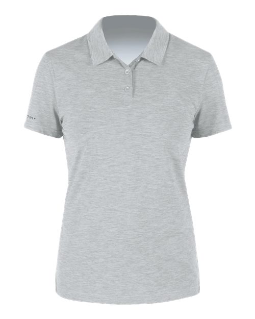 ANETIK WPBRZS1 Women's Breeze Tech Polo - Alloy Heathered