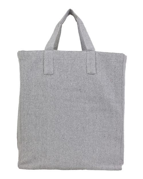 Load image into Gallery viewer, Q-Tees S900 Sustainable Grocery Tote Bag - Steel Grey
