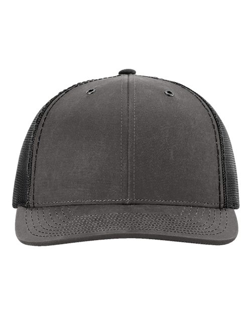 Richardson 112WF Fremont Trucker Cap - Charcoal/ Black