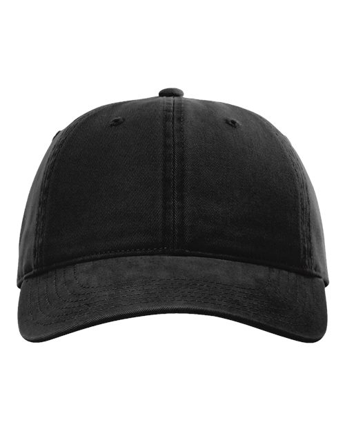 Richardson 326 Peach Twill Dad Hat - Black