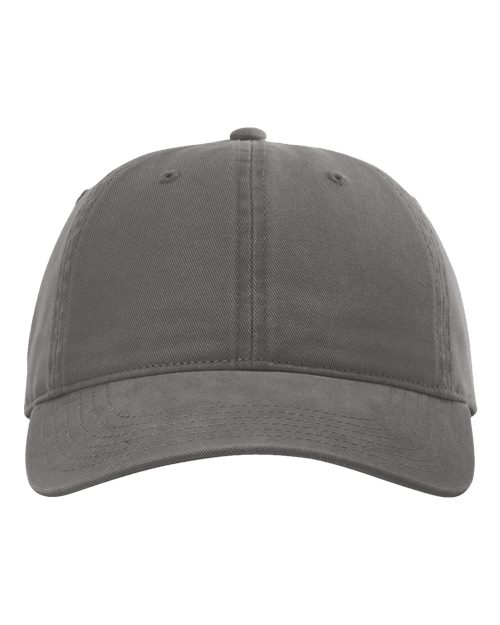 Richardson 326 Peach Twill Dad Hat - Charcoal