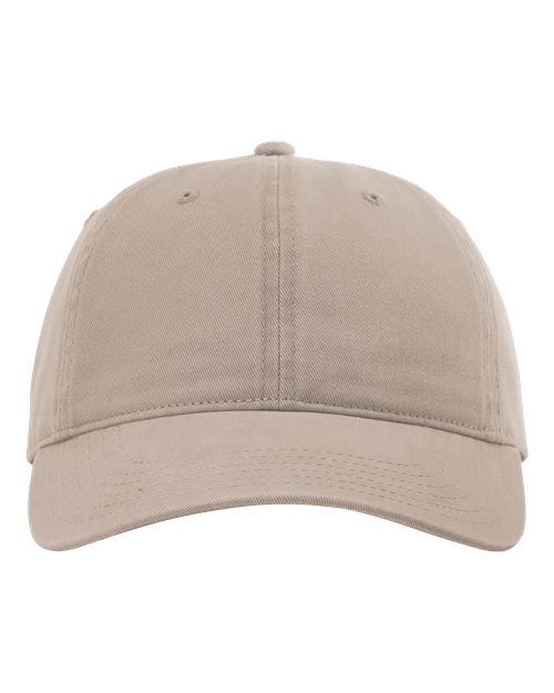 Richardson 326 Peach Twill Dad Hat - Dark Khaki