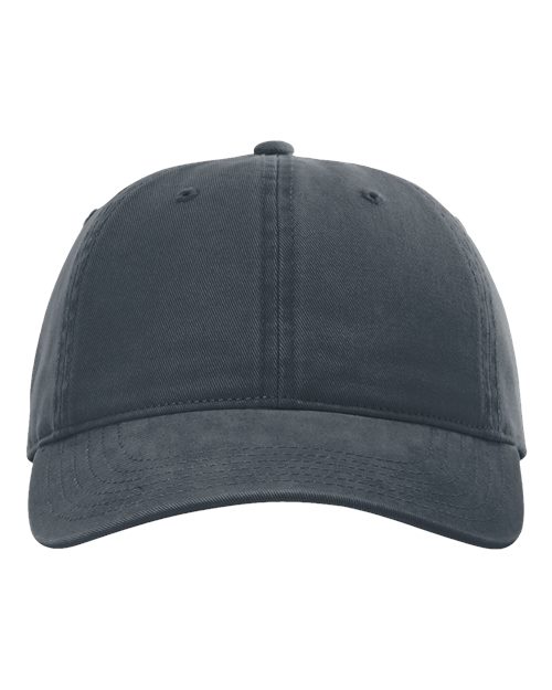 Load image into Gallery viewer, Richardson 326 Peach Twill Dad Hat - Navy
