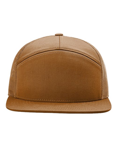 Load image into Gallery viewer, Richardson 168 Seven-Panel Trucker Cap - Caramel
