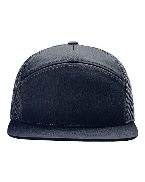 Richardson 168 Seven-Panel Trucker Cap - Navy