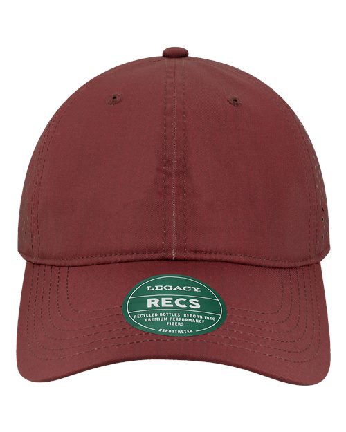 LEGACY RECS Reclaim Sport Mesh Cap - Eco Maroon