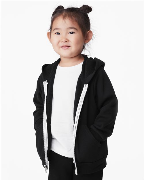 Load image into Gallery viewer, Toddler Sponge Fleece Full-Zip Hoodie Sweatshirt
