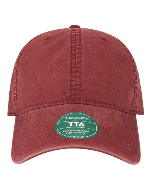 LEGACY TTA Terra Twill Cap - Burgundy