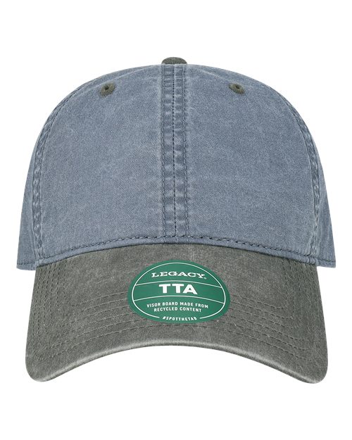 Load image into Gallery viewer, LEGACY TTA Terra Twill Cap - Slate Blue/ Cinder
