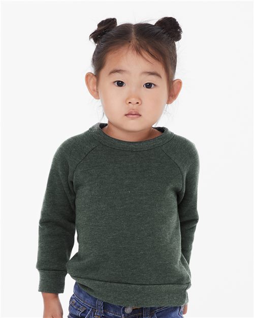 Load image into Gallery viewer, Toddler Sponge Fleece Raglan Crewneck Sweatshirt
