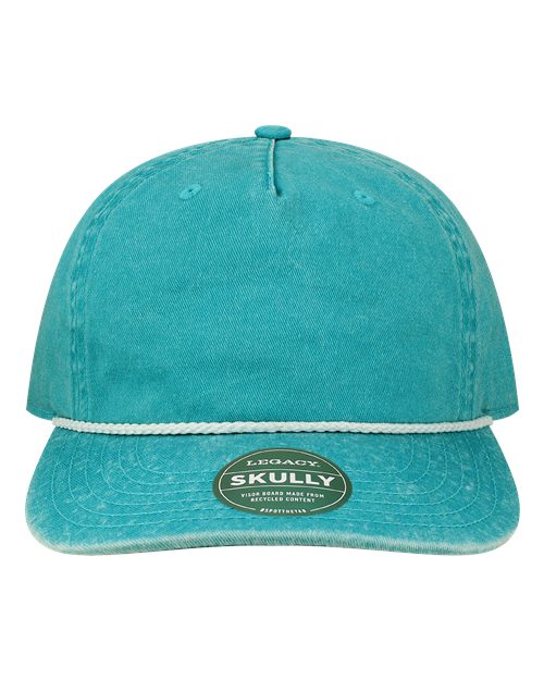 Load image into Gallery viewer, LEGACY Skully Rope Cap - Aqua
