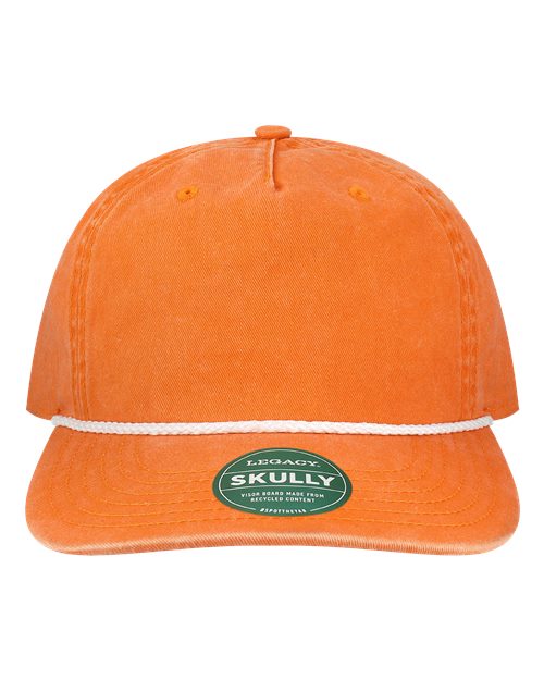 Load image into Gallery viewer, LEGACY Skully Rope Cap - Tangerine Orange
