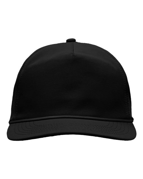 Sportsman SP1200 Five-Panel Ripstop Cap - Black