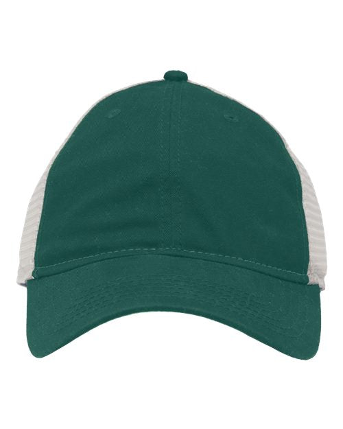 Load image into Gallery viewer, Sportsman SP1750 Mesh Dad Hat Fit - Forest Green/ Stone
