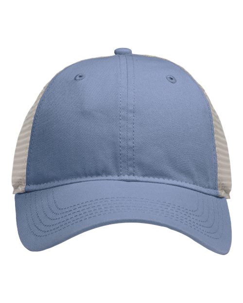 Sportsman SP1750 Mesh Dad Hat Fit - Sky Blue/ Stone