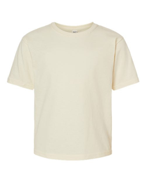 M&O 4850 Youth Gold Soft Touch T-Shirt - Natural