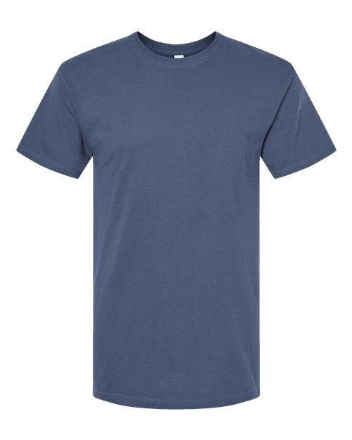Load image into Gallery viewer, M&amp;O 4800 Men's Gold Soft Touch T-Shirt - Indigo Blue
