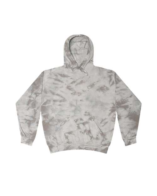 Colortone 8790 Unisex Crystal Wash Hooded Sweatshirt - Crystal Silver